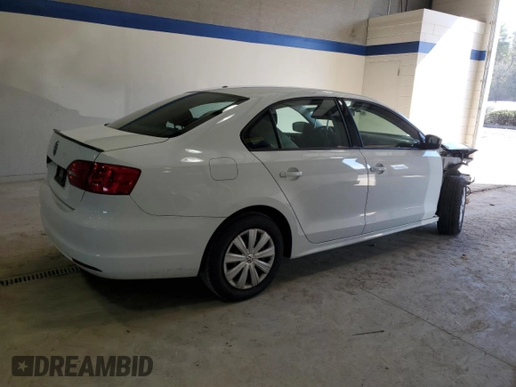 2014 Volkswagen Jetta Sedan S with VIN 3VW1K7AJ4EM442571, listed as a Copart auction lot 45098385 with 93,754 mi miles and Salvage Title. Bid and sale history available at carsss.com. Image 3.