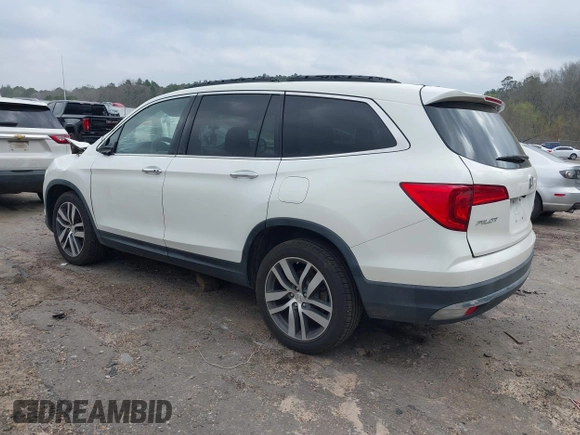 2017 Honda Pilot Elite with VIN 5FNYF6H04HB042192, listed as a IAAI auction lot 41780875 with 158,491 mi miles and . Bid and sale history available at DreamBid. Image 3.