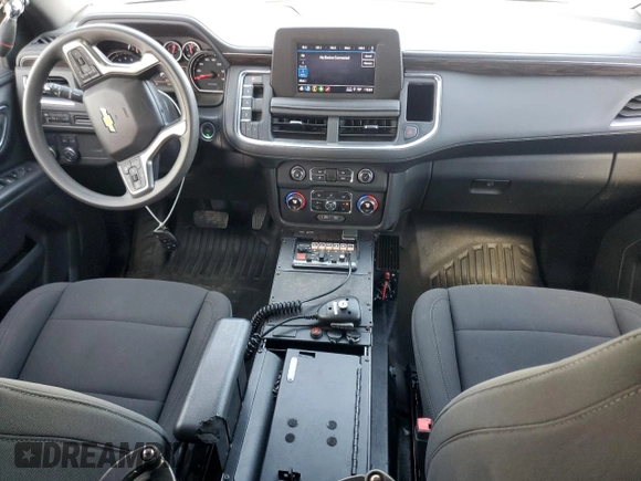 2021 Chevrolet Tahoe Commercial with VIN 1GNSCLEDXMR478268, listed as a Copart auction lot 47099545 with 33,376 mi miles and Non Repairable. Bid and sale history available at carsss.com. Image 8.