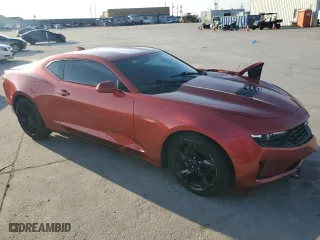 2020 Chevrolet Camaro 1SS with VIN 1G1FF1R7XL0128161, listed as a Copart auction lot 43722585 with 73,407 mi miles and Salvage Title. Bid and sale history available at carsss.com. Image 4.