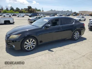 2013 Lexus GS 350 z VIN JTHBE1BL2D5017543, wystawiony jako Copart lot #56574685 z przebiegiem 137 194 mil mil oraz Szkody całkowita. Historia ofert i sprzedaży dostępna na DreamBid. Obrazek 1.