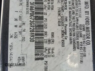 2016 Ford Fusion S z VIN 3FA6P0G73GR284930, wystawiony jako Copart lot #55420775 z przebiegiem 134 382 mil mil oraz Szkoda całkowita • Salvage title. Historia ofert i sprzedaży dostępna na DreamBid. Obrazek 12.