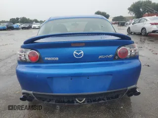 2006 Mazda RX-8 with VIN JM1FE173260206754, listed as a Copart auction lot 68485854 with 124,279 mi miles and Salvage Title. Bid and sale history available at carsss.com. Image 6.