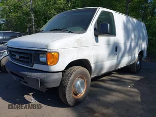 2004 Ford Econoline Cargo Commercial with VIN 1FTNE24W04HA50342, listed as a IAAI auction lot 42145274 with 158,408 mi miles and . Bid and sale history available at carsss.com. Image 2.