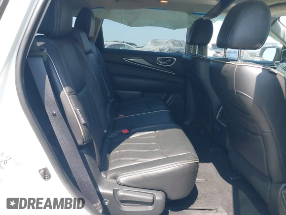2019 Infiniti QX60 Luxe with VIN 5N1DL0MN7KC501009, listed as a IAAI auction lot 42145494 with 130,375 mi miles and . Bid and sale history available at DreamBid. Image 8.