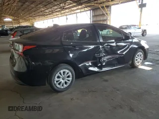 2020 Toyota Prius L Eco with VIN JTDKARFUXL3118256, listed as a Copart auction lot 50433035 with 69,431 mi miles and Salvage Title. Bid and sale history available at DreamBid. Image 3.