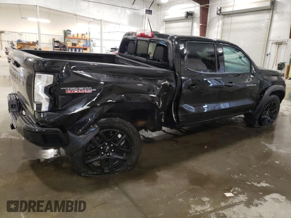 2023 Chevrolet Colorado 4WD Trail Boss with VIN 1GCPTEEK5P1172588, listed as a Copart auction lot 50537965 with 51,931 mi miles and Salvage Title. Bid and sale history available at carsss.com. Image 3.