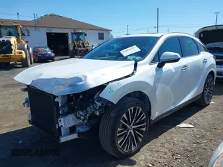 2023 Lexus RX with VIN 2T2BAMCA5PC011069, listed as a IAAI auction lot 42065653 with 24,148 mi miles. Bid and sale history available at carsss.com. Image 22.