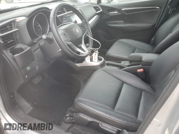 2015 Honda Fit EX-L with VIN 3HGGK5H83FM778607, listed as a Copart auction lot 61733845 with 26,338 mi miles and Clean title. Bid and sale history available at DreamBid. Image 7.