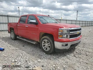 2014 Chevrolet Silverado 1500 LT with VIN 3GCUKREC4EG119546, listed as a Copart auction lot 51154615 with 196,117 mi miles and Salvage Title. Bid and sale history available at carsss.com. Image 4.