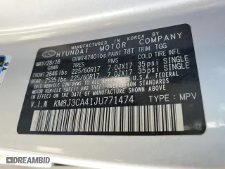 2018 Hyundai Tucson SEL with VIN KM8J3CA41JU771474, listed as a Copart auction lot 49163215 with 104,116 mi miles and Clean Title. Bid and sale history available at carsss.com. Image 13.