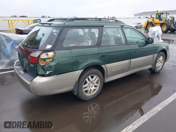 2002 Subaru Legacy Outback z VIN 4S3BH665326608814, wystawiony jako IAAI lot #41846027 z przebiegiem 210 638 mil mil oraz . Historia ofert i sprzedaży dostępna na DreamBid. Obrazek 4.