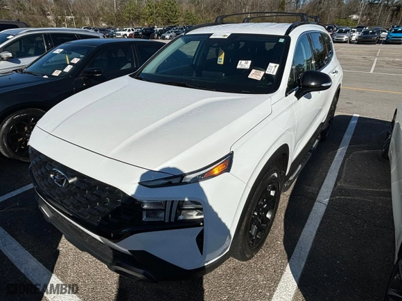 2022 Hyundai Santa Fe XRT with VIN 5NMS64AJ3NH401023, listed as a Copart auction lot 43524724 with 26,726 mi miles. Bid and sale history available at carsss.com. Image 2.