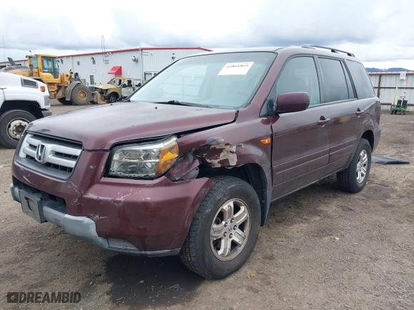 2008 Honda Pilot VP with VIN 5FNYF18268B003608, listed as a IAAI auction lot 41868869 with 184,324 mi miles. Bid and sale history available at carsss.com. Image 2.