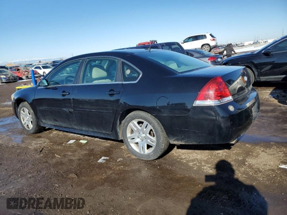 2014 Chevrolet Impala LT with VIN 2G1WB5E33E1137894, listed as a Copart auction lot 42872865 with 117,369 mi miles and Clean Title. Bid and sale history available at DreamBid. Image 2.
