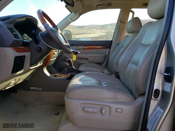 2003 Lexus GX 470 with VIN JTJBT20XX30021920, listed as a Copart auction lot 89407495 with 191,546 mi miles and Salvage Title. Bid and sale history available at carsss.com. Image 7.