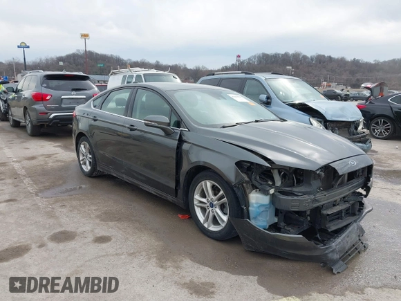 2018 Ford Fusion SE with VIN 3FA6P0H74JR125727, listed as a IAAI auction lot 41661939 with 100,446 mi miles. Bid and sale history available at carsss.com. Image 1.