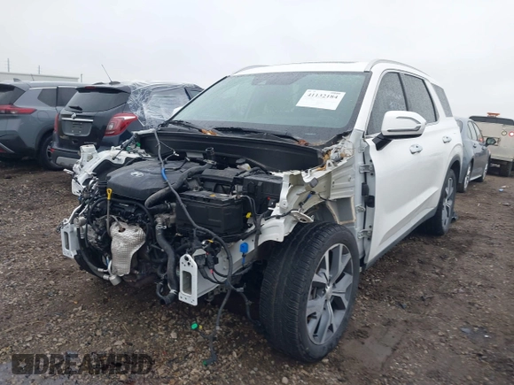 2021 Hyundai Palisade SEL z VIN KM8R3DHE9MU309742, wystawiony jako IAAI lot #41132184 z przebiegiem 53 716 mil mil oraz . Historia ofert i sprzedaży dostępna na DreamBid. Obrazek 6.