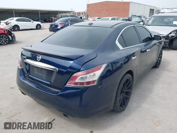 2013 Nissan Maxima SV with VIN 1N4AA5AP7DC800881, listed as a IAAI auction lot 42281857 with 223,098 mi miles and . Bid and sale history available at DreamBid. Image 4.