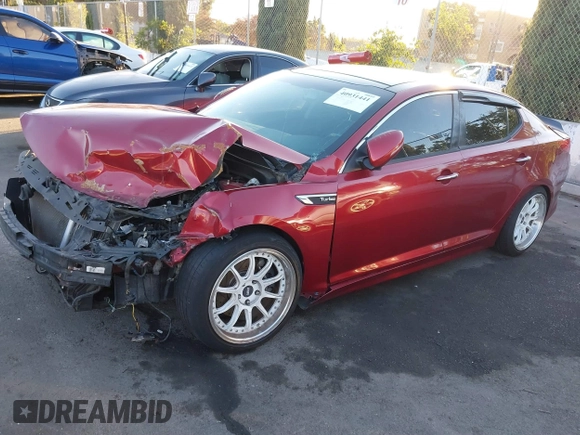 2015 Kia Optima SXL Turbo with VIN 5XXGR4A63FG507285, listed as a IAAI auction lot 40931441 with 113,726 mi miles and . Bid and sale history available at DreamBid. Image 2.