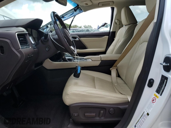 2017 Lexus RX 450h z VIN 2T2BGMCA5HC012271, wystawiony jako Copart lot #59164535 z przebiegiem 35 105 mil mil oraz Szkoda całkowita • Salvage title. Historia ofert i sprzedaży dostępna na DreamBid. Obrazek 7.