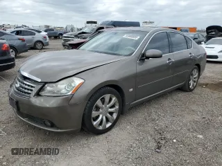 2007 Infiniti M Sport with VIN JNKAY01E77M301826, listed as a Copart auction lot 53000895 with 68,555 mi miles and Salvage title. Bid and sale history available at DreamBid. Image 1.