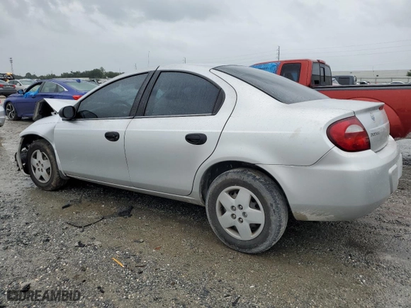 2005 Dodge Neon SE with VIN 1B3ES26C25D149847, listed as a Copart auction lot 75435004 with 144,216 mi miles and Non Repairable. Bid and sale history available at carsss.com. Image 2.