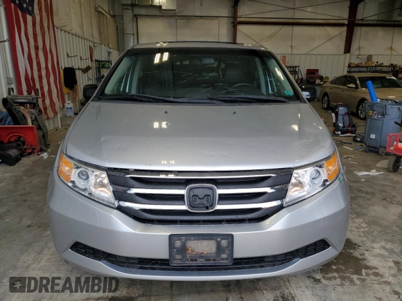 2012 Honda Odyssey EX-L with VIN 5FNRL5H65CB141026, listed as a Copart auction lot 54247635 with 107,679 mi miles and Non Repairable. Bid and sale history available at carsss.com. Image 5.