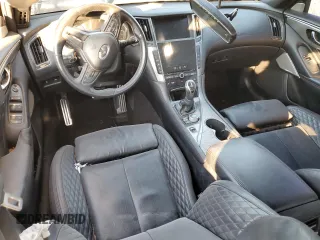 2020 Infiniti Q50 Red Sport 400 with VIN JN1FV7AP5LM630421, listed as a Copart auction lot 46098215 with Not provided miles and Salvage title. Bid and sale history available at DreamBid. Image 8.