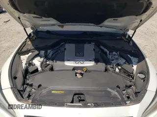 2014 Infiniti Q50 Sport with VIN JN1BV7AR4EM688426, listed as a Copart auction lot 57449405 with 125,605 mi miles and Salvage title. Bid and sale history available at DreamBid. Image 11.