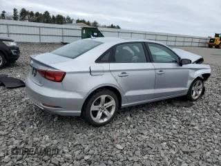 2017 Audi A3 Sedan Premium with VIN WAUB8GFF4H1015786, listed as a Copart auction lot 51409564 with 97,117 mi miles and Salvage Title. Bid and sale history available at carsss.com. Image 3.