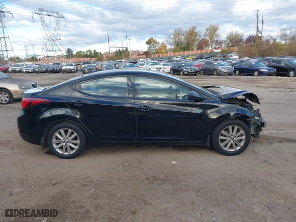 2016 Hyundai Elantra Value Edition with VIN KMHDH4AE1GU588520, listed as a IAAI auction lot 40841547 with 92,600 mi miles. Bid and sale history available at carsss.com. Image 13.