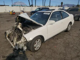 1998 Honda Civic EX with VIN 1HGEJ8145WL027660, listed as a Copart auction lot 41924045 with 190,169 mi miles and Salvage Title. Bid and sale history available at carsss.com. Image 1.