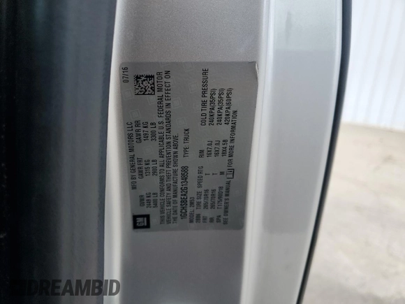 2016 Chevrolet Colorado 2WD WT with VIN 1GCHSBEA2G1348588, listed as a Copart auction lot 51288945 with 74,821 mi miles and Salvage Title. Bid and sale history available at DreamBid. Image 12.