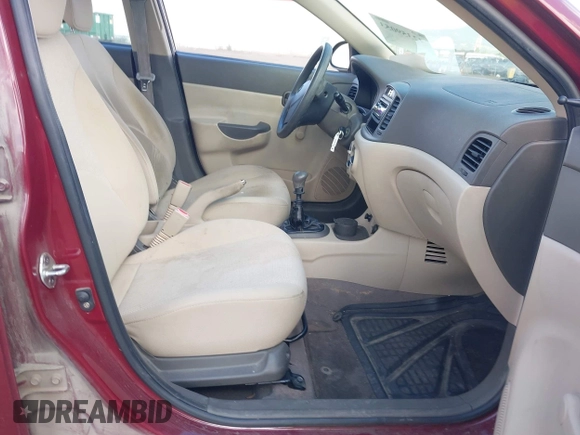 2009 Hyundai Accent Auto GLS с VIN KMHCN46C69U331514, выставлен на аукционе IAAI как лот 42359053 с пробегом 204 101 миль миль и . История ставок и продаж доступна на DreamBid. Изображение 5.