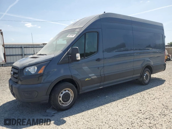2020 Ford Transit Cargo with VIN 1FTBR3X80LKA72255, listed as a Copart auction lot 57000205 with 66,431 mi miles and Salvage Title. Bid and sale history available at DreamBid. Image 1.