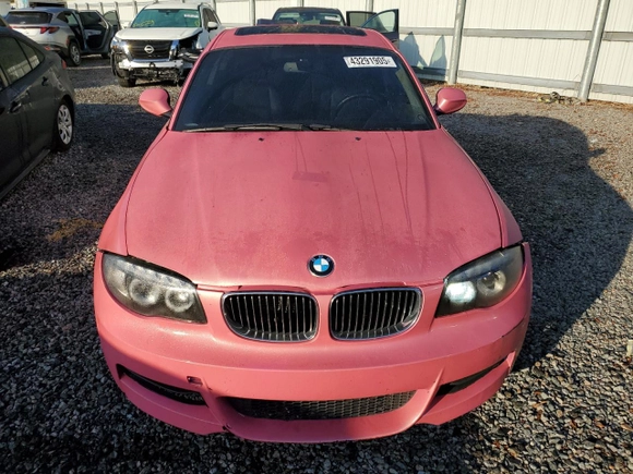 2010 BMW 1 Series 128i with VIN WBAUP9C59AVL89067, listed as a Copart auction lot 43291905 with 165,985 mi miles and Salvage Title. Bid and sale history available at DreamBid. Image 5.