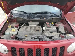 2017 Jeep Patriot High Altitude with VIN 1C4NJRFB3HD155274, listed as a Copart auction lot 80509394 with 92,384 mi miles and Salvage Title. Bid and sale history available at DreamBid. Image 12.