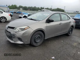 2016 Toyota Corolla L with VIN 2T1BURHE5GC651190, listed as a Copart auction lot 61452455 with 168,075 mi miles and Salvage title. Bid and sale history available at DreamBid. Image 1.