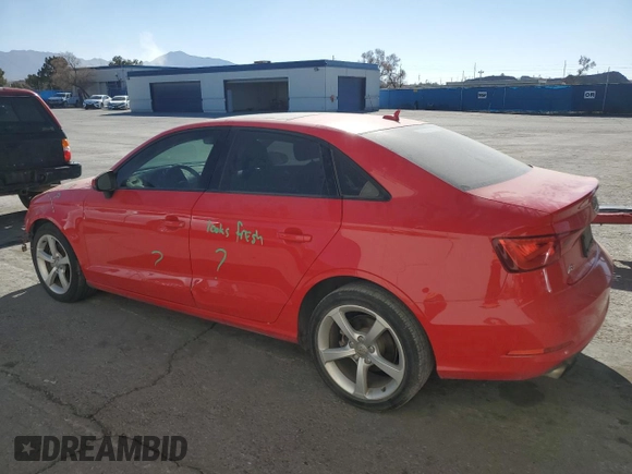 2016 Audi A3 1.8T Premium with VIN WAUA7GFF0G1061225, listed as a Copart auction lot 87909455 with 108,656 mi miles and Salvage Title. Bid and sale history available at carsss.com. Image 2.