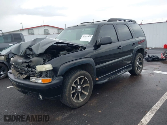 2004 Chevrolet Tahoe Z71 with VIN 1GNEK13T64R210008, listed as a IAAI auction lot 41641964 with 196,780 mi miles and . Bid and sale history available at DreamBid. Image 2.