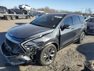 2023 Kia Sportage Hybrid SX-Prestige with VIN KNDPXCAG2P7011882, listed as a Copart auction lot 80030094 with 57,604 mi miles and Salvage Title. Bid and sale history available at carsss.com. Image 1.