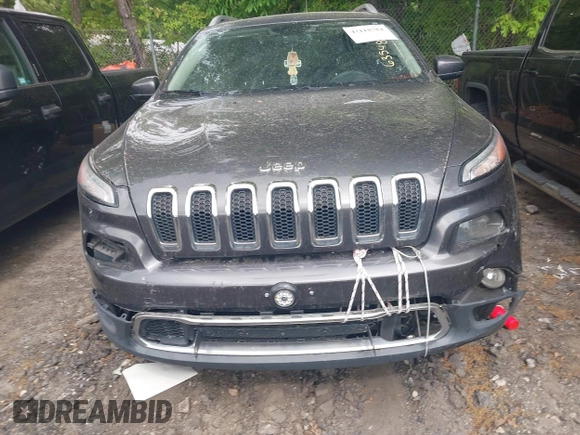 2015 Jeep Cherokee Limited with VIN 1C4PJMDS9FW635481, listed as a IAAI auction lot 42118784 with 154,776 mi miles. Bid and sale history available at carsss.com. Image 6.