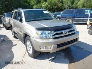 2004 Toyota 4Runner SR5 with VIN JTEBU14R948021136, listed as a IAAI auction lot 42402295 with 218,497 mi miles and . Bid and sale history available at DreamBid. Image 1.