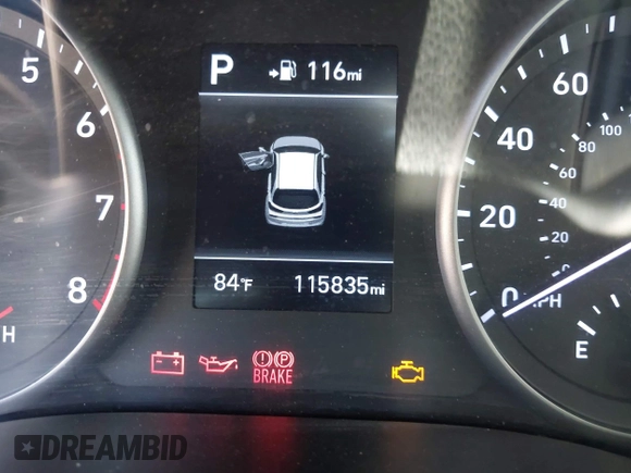 2018 Hyundai Elantra with VIN KMHH35LE7JU063696, listed as a IAAI auction lot 41839554 with 115,835 mi miles and . Bid and sale history available at DreamBid. Image 16.