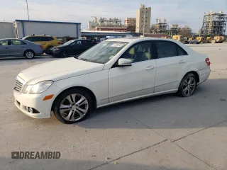 2011 Mercedes-Benz E-Class E 350 Luxury with VIN WDDHF5GBXBA477947, listed as a Copart auction lot 47290245 with 129,906 mi miles and Salvage Title. Bid and sale history available at carsss.com. Image 1.