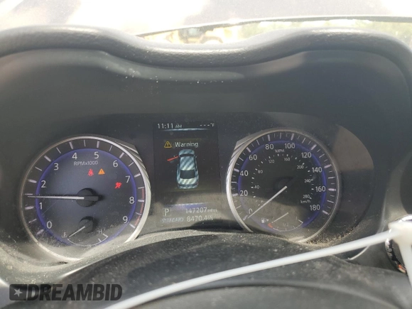 2015 Infiniti Q50 Premium with VIN JN1BV7AP2FM353875, listed as a Copart auction lot 51768175 with 147,207 mi miles and Salvage title. Bid and sale history available at DreamBid. Image 9.