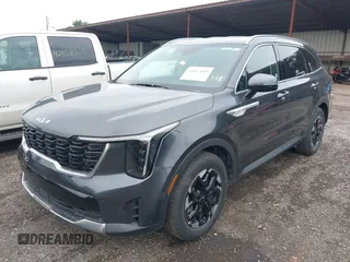 2024 Kia Sorento S with VIN 5XYRL4JC9RG254120, listed as a IAAI auction lot 42617649 with 24,773 mi miles and . Bid and sale history available at DreamBid. Image 2.