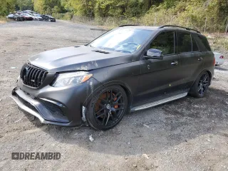 2016 Mercedes-Benz GLE 63 S AMG with VIN 4JGDA7FB1GA653128, listed as a Copart auction lot 72798974 with 159,079 mi miles and Salvage title. Bid and sale history available at DreamBid. Image 1.