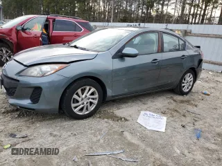 2012 Mazda 3 i Touring with VIN JM1BL1V83C1639427, listed as a Copart auction lot 42655725 with 161,473 mi miles and Salvage Title. Bid and sale history available at carsss.com. Image 1.